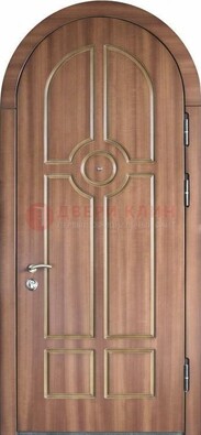 Арочная дверь с отделкой массивом ДА-35 в Тольятти