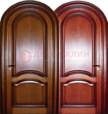 Входная арочная дверь МДФ внутри ДА-5 для сельского дома в Перми