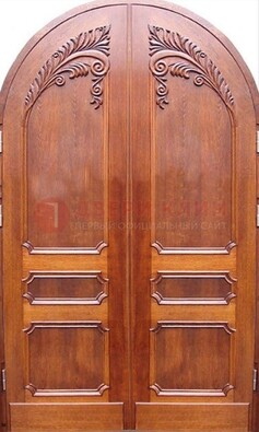 Металлическая арочная дверь ДА-9 в салон красоты в Брянске