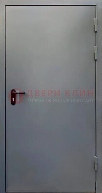 Серая противопожарная дверь ДПП-20 в Смоленске