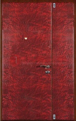 Красная тамбурная дверь ДТМ-33 в Смоленске